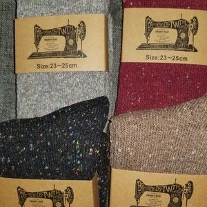 Knee High Boot Socks - US Size: 6-9 - 4 Pk - NWT